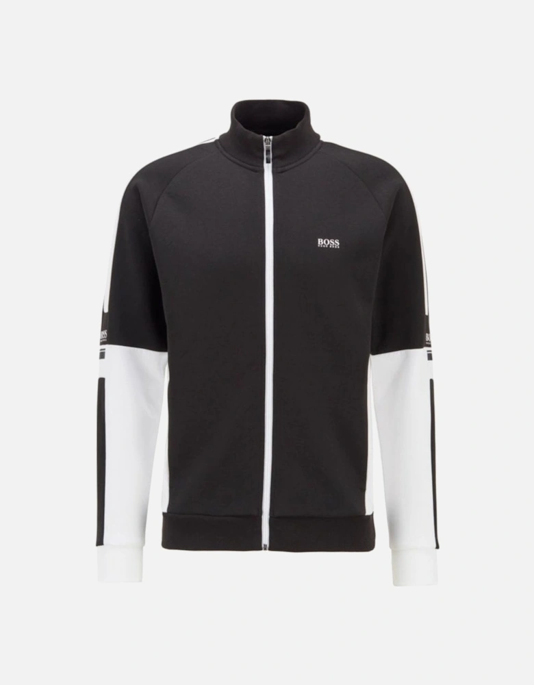 Athleisure Skaz 1 Black/White Zip Tracksuit Jacket