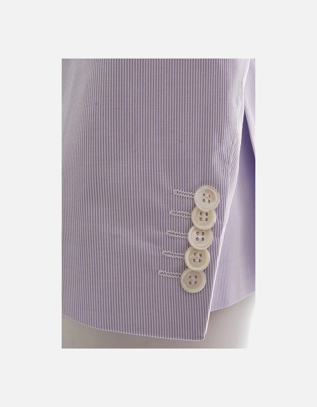 Mini Pinstripe Two Button Jacket