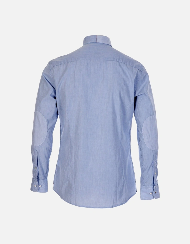 Micro Design Sky Blue Shirt