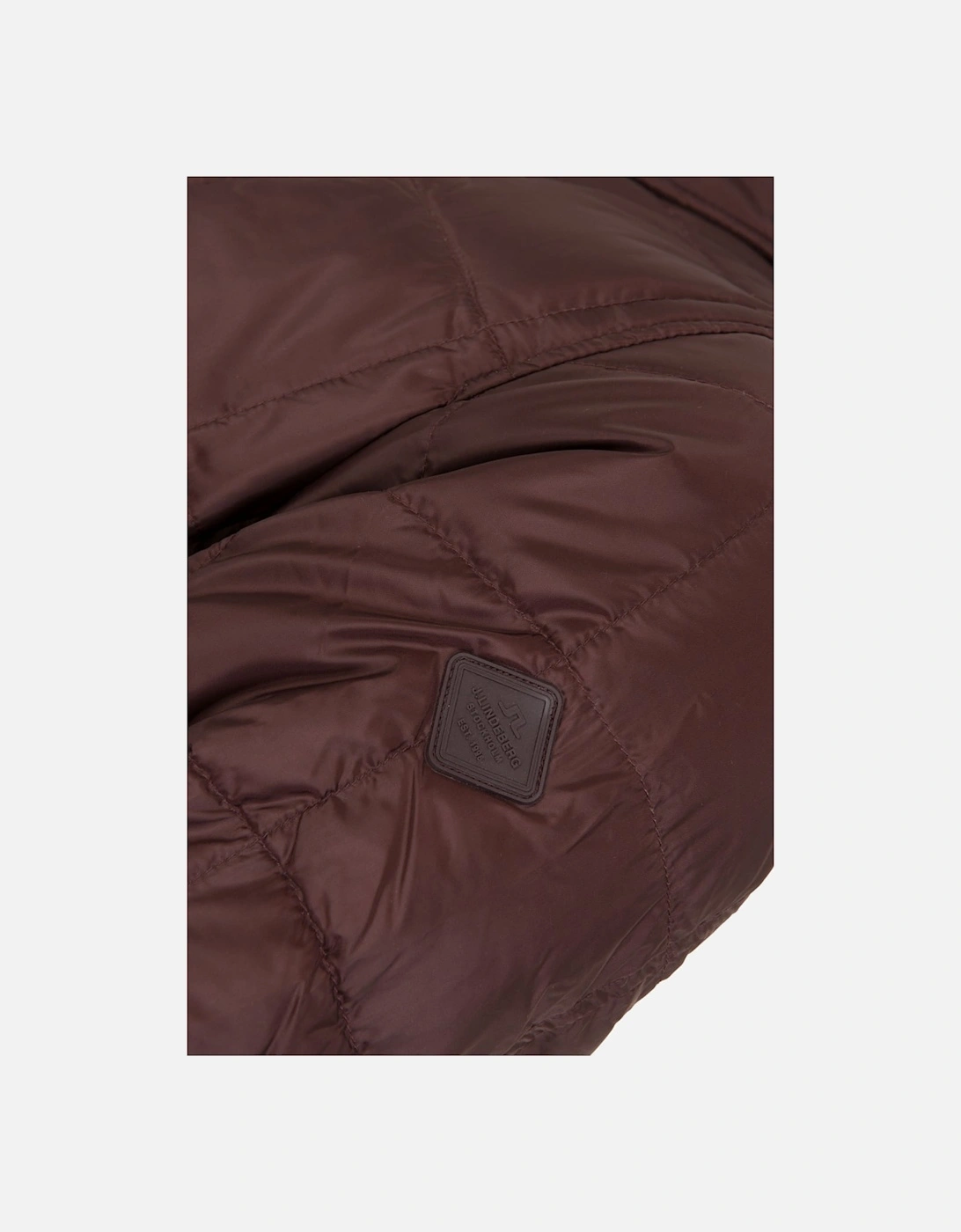 Lawler Down Filled Poly Jacket Burgundy