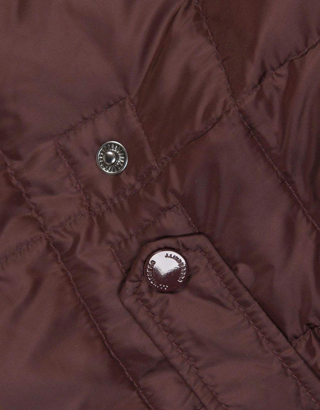 Lawler Down Filled Poly Jacket Burgundy