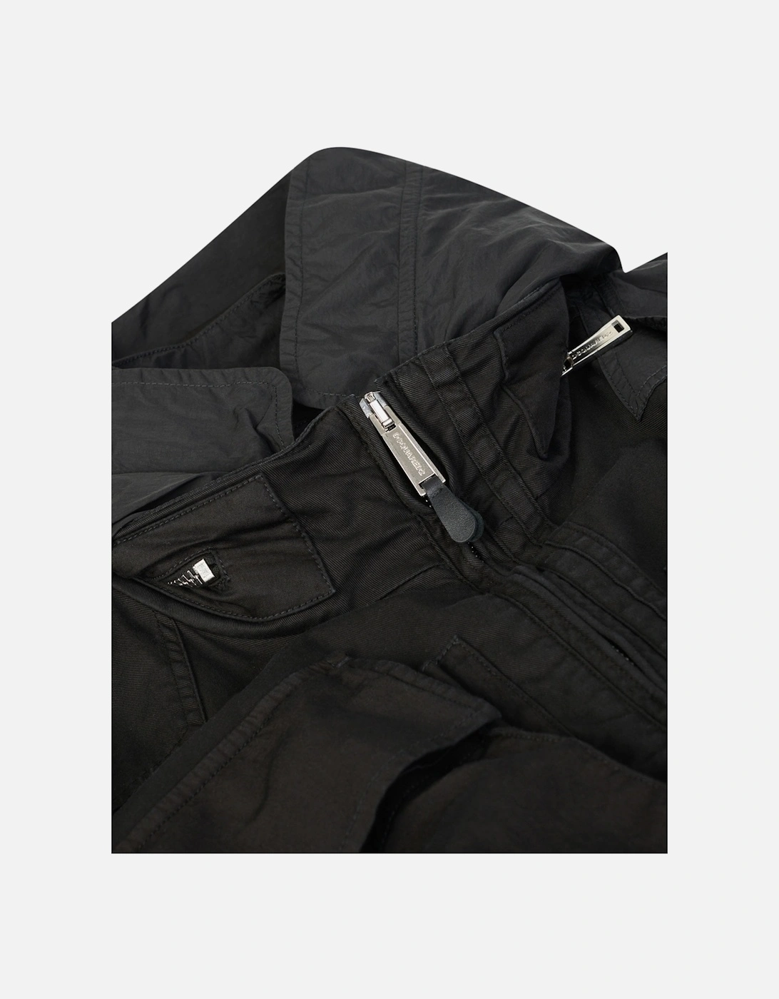 MULTI POCKET HOODED