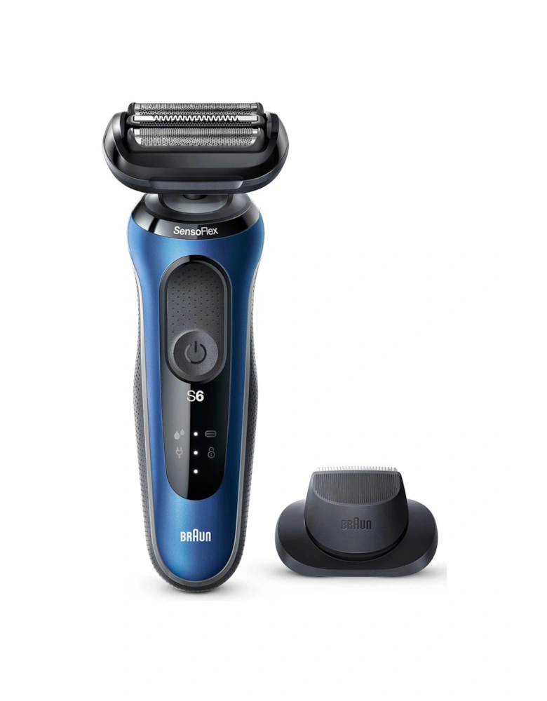 Series 6 60-B1200s Electric Shaver for Men with Precision Trimmer