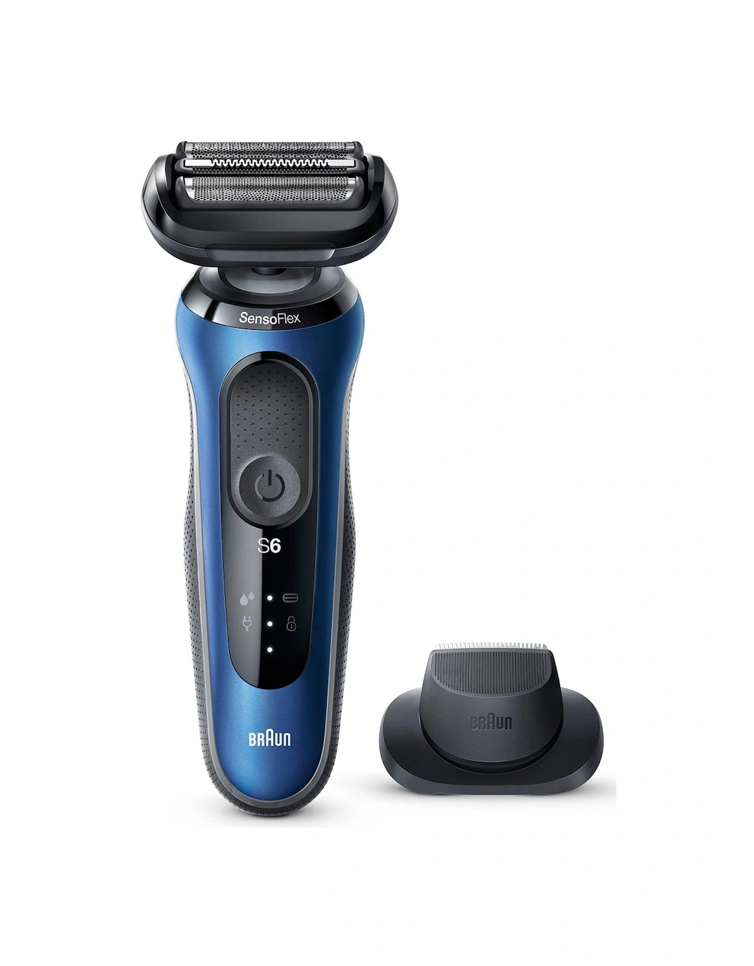 Series 6 60-B1200s Electric Shaver for Men with Precision Trimmer, 2 of 1