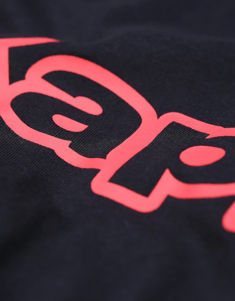 Kouk Logo T-Shirt | Black/Red crimson