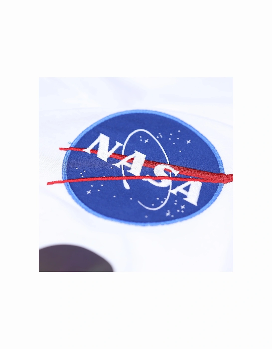 NASA Reflective Logo T-Shirt | White/Rainbow
