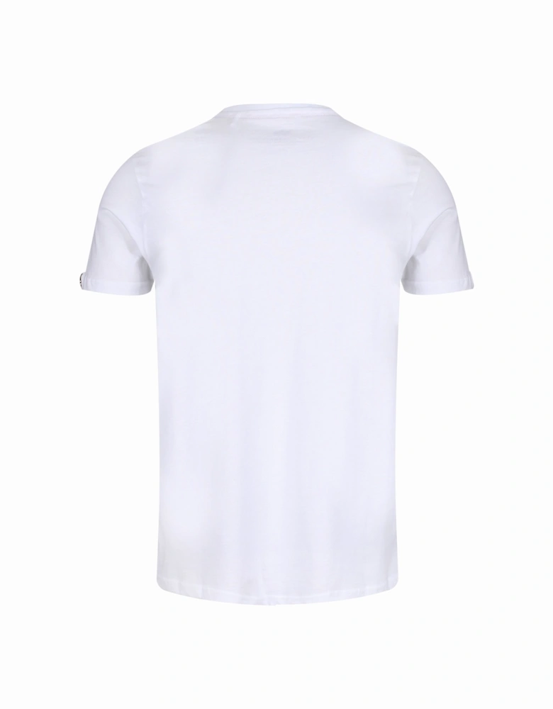 NASA Reflective Logo T-Shirt | White/Rainbow