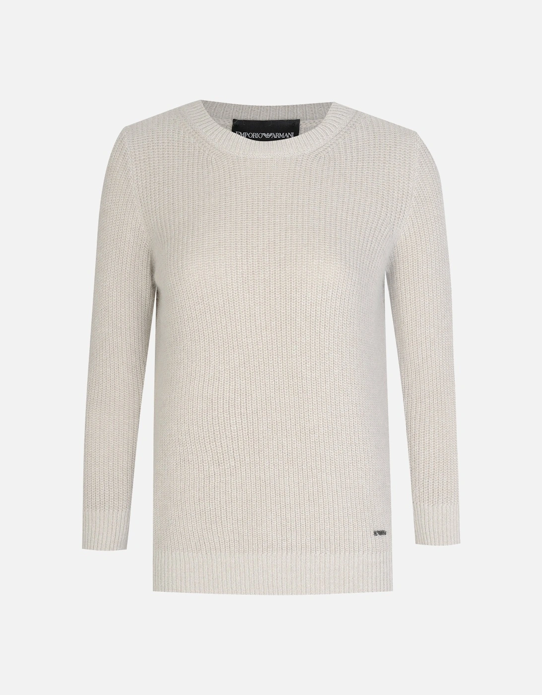 Wool Knit Sweater Grey, 5 of 4