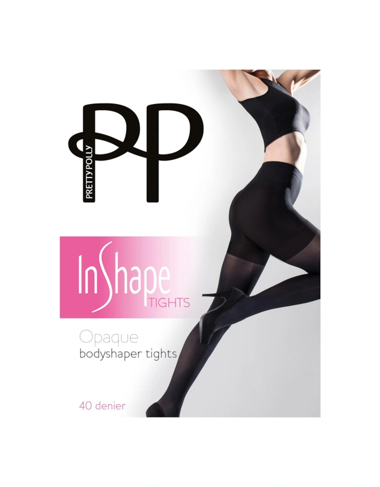 Opaque Bodyshaper Tights - Black