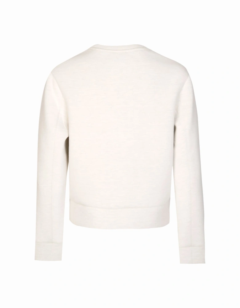 Jeans Womens Neoprene Sweatshirt White