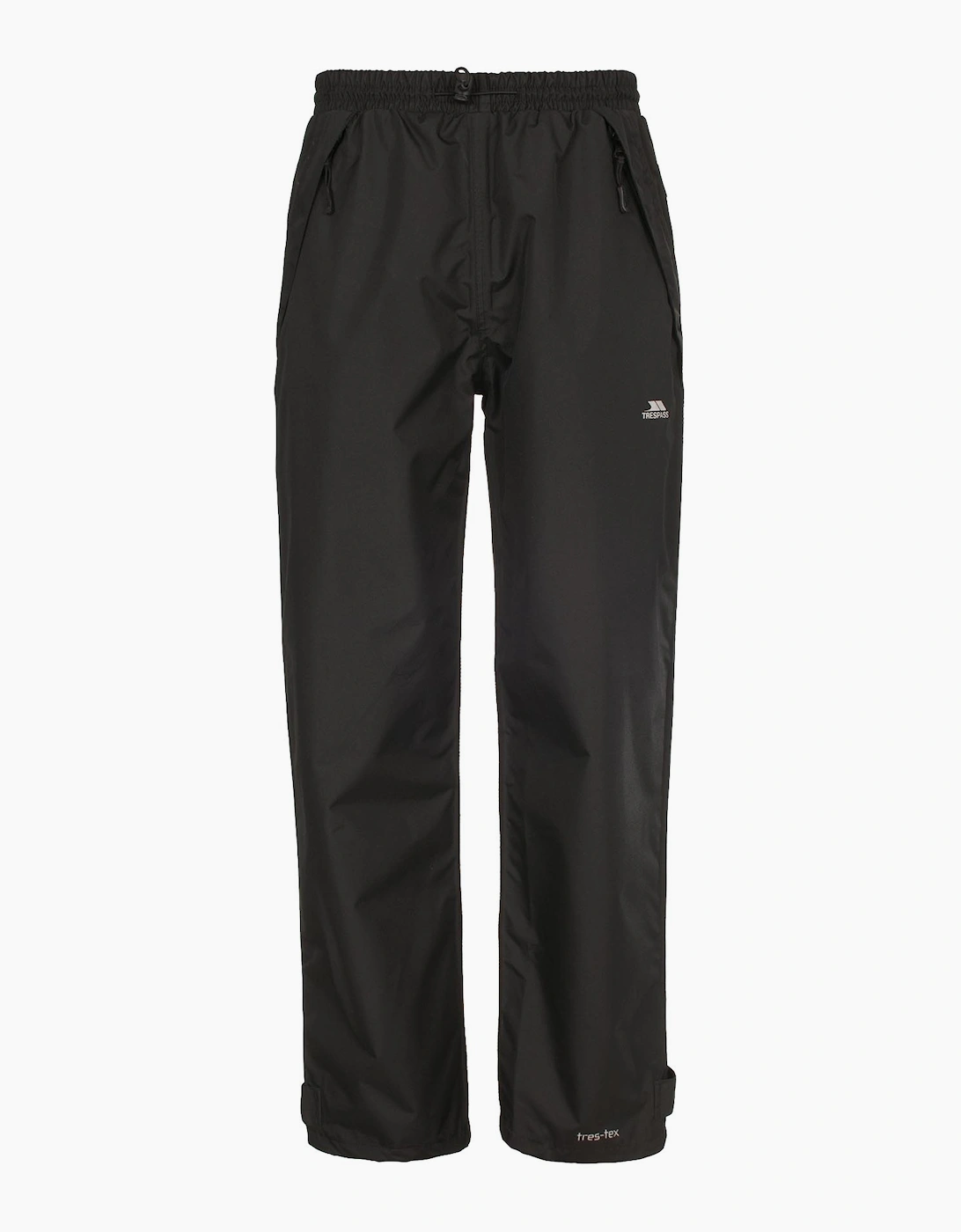 Trespass Women's Black / Tutula Waterproof Trousers - Size: 18/20/18