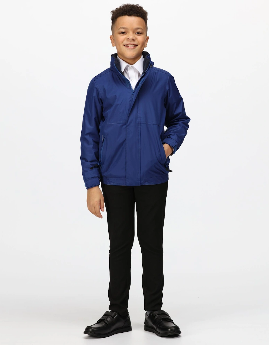 Regatta Unisex Navy Professional /Childrens Waterproof Windproof Dover Jacket - Size: 3 Years Kids