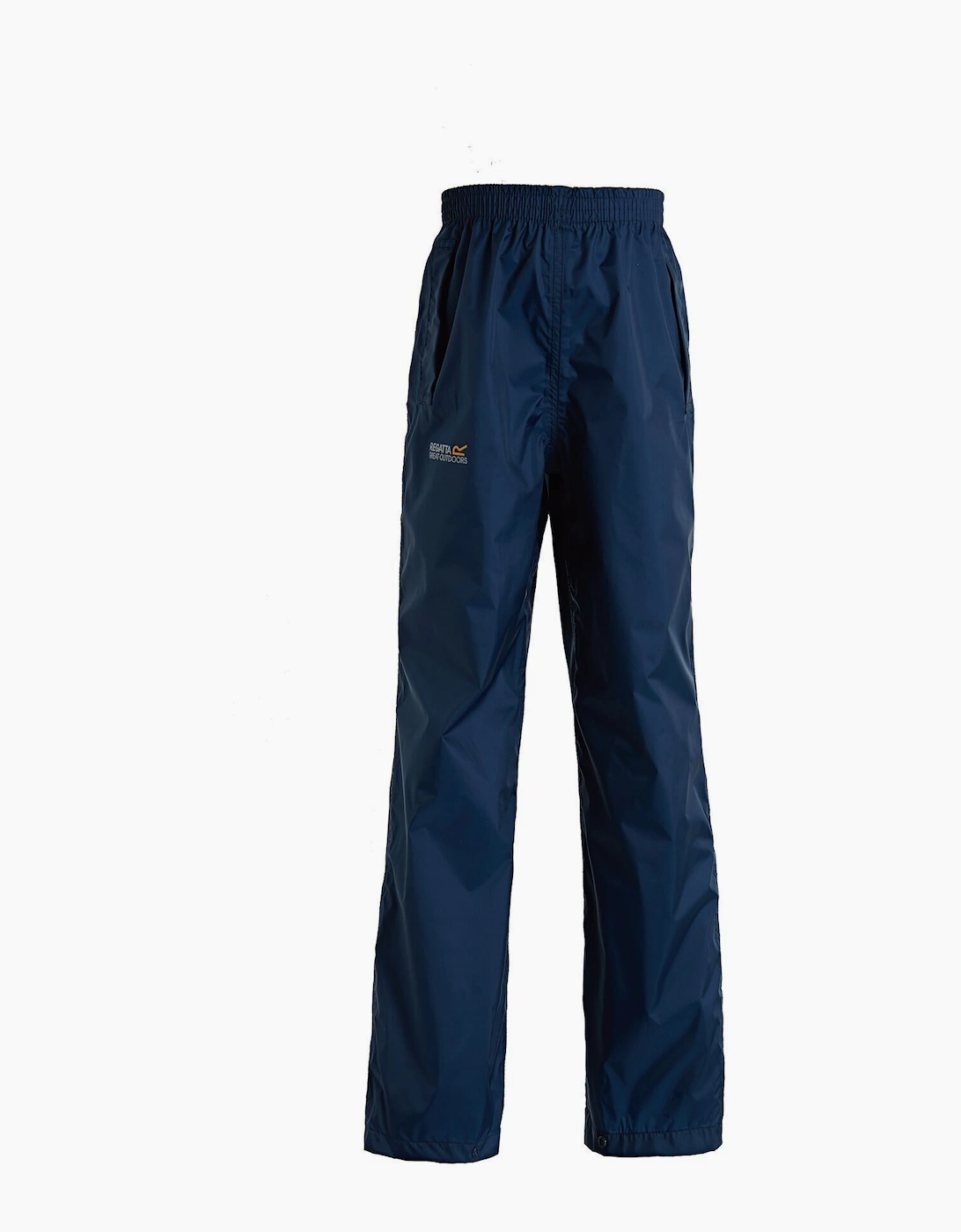Regatta Boys Navy Great Outdoors Adventure Tech Pack It Waterproof Overtrousers  5 Years/6 Years Size 5-6 Years Kids