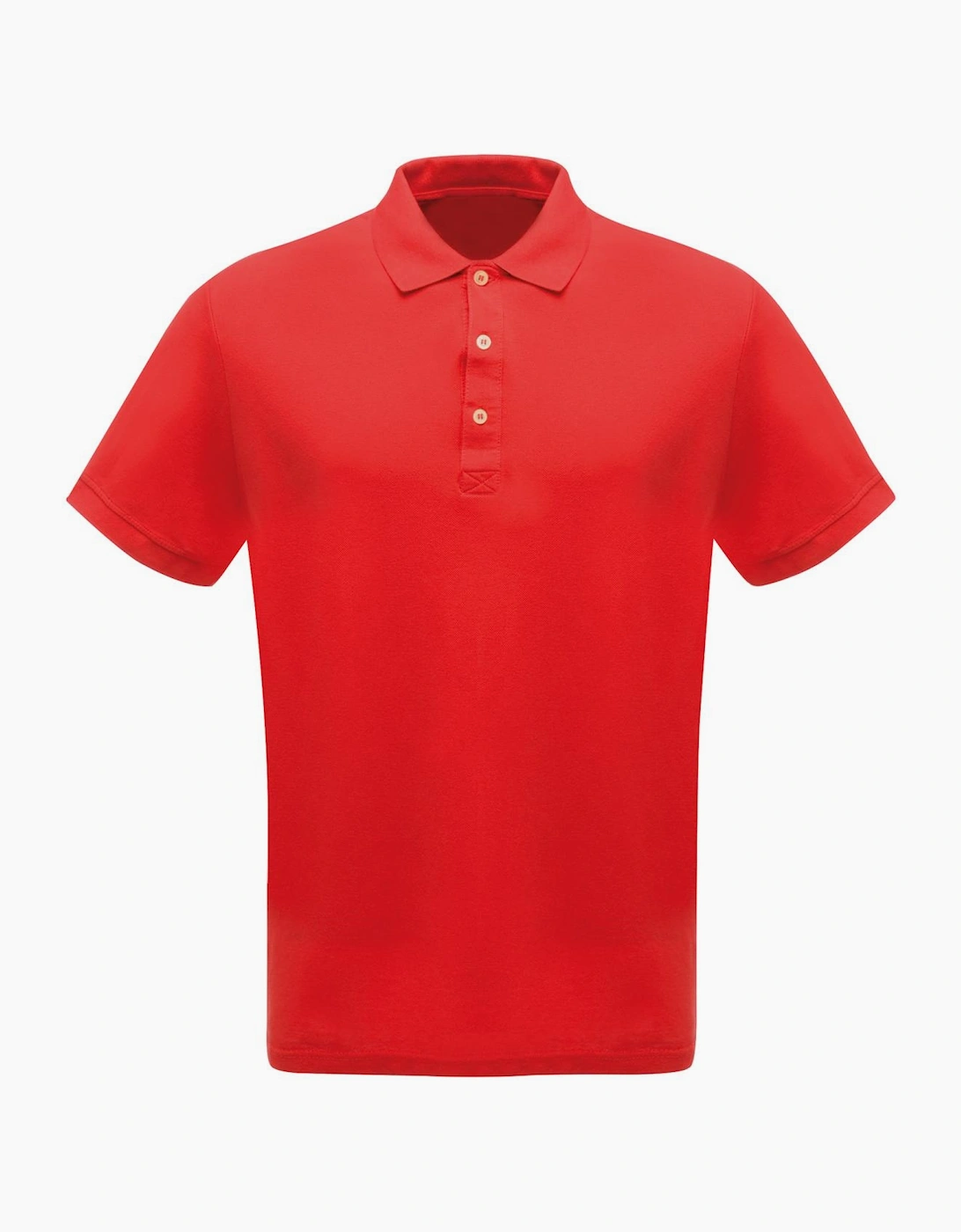 Regatta Men's Red Professional Classic 65/35 Short Sleeve Polo Shirt - Size: 46