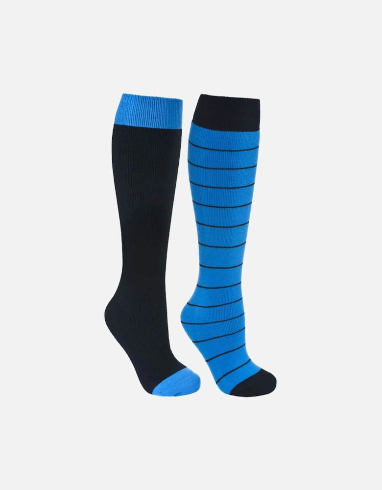 Mens Toppy Ski Tube Socks (2 Pairs)