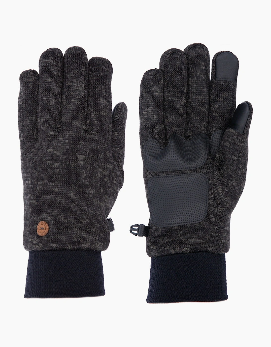 Trespass Unisex Grey Adults Tetra Gloves - Size: M/L