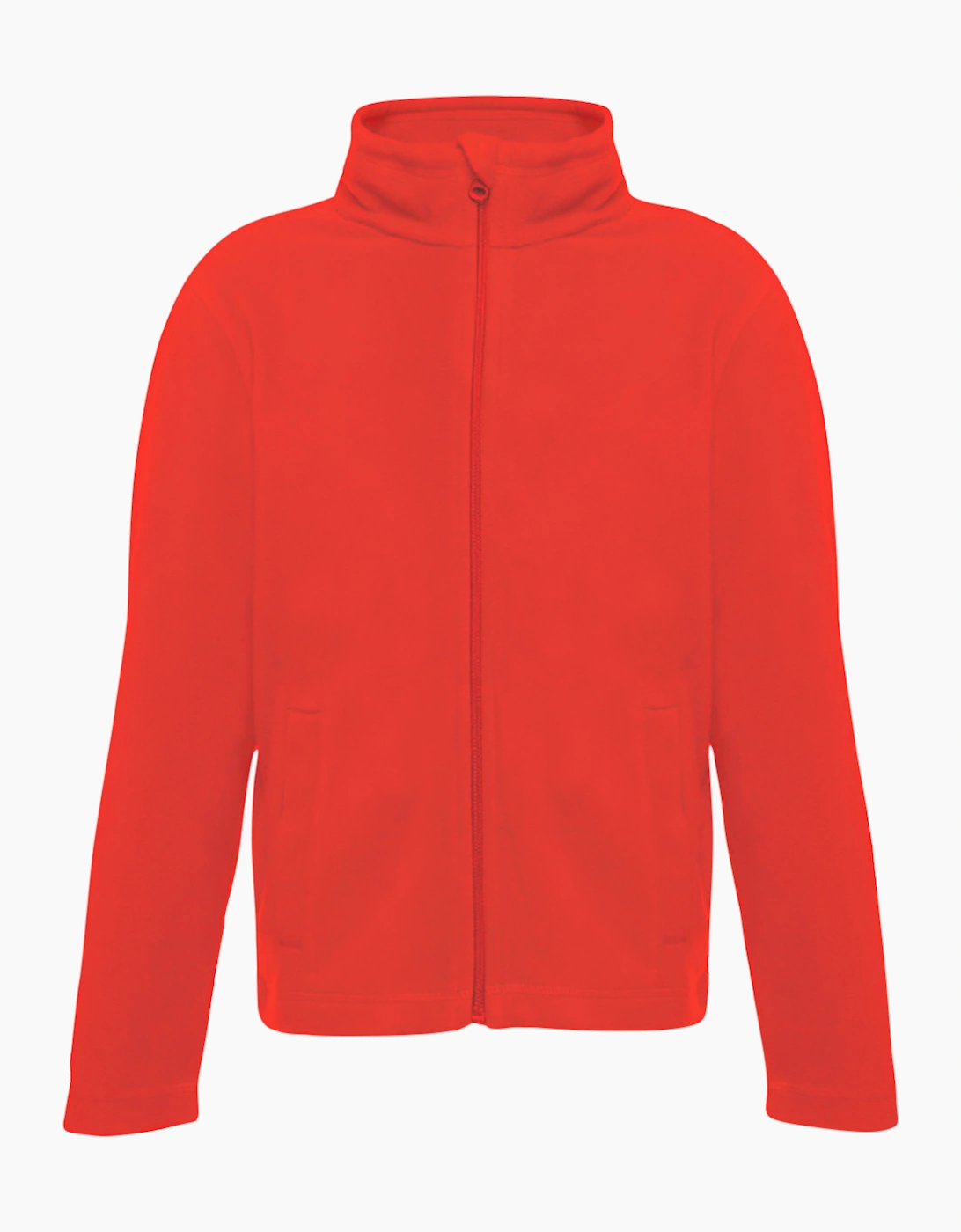 Regatta Boys Red  Childrens/ Brigade Ii Micro Fleece Jacket - Size 32In Kids