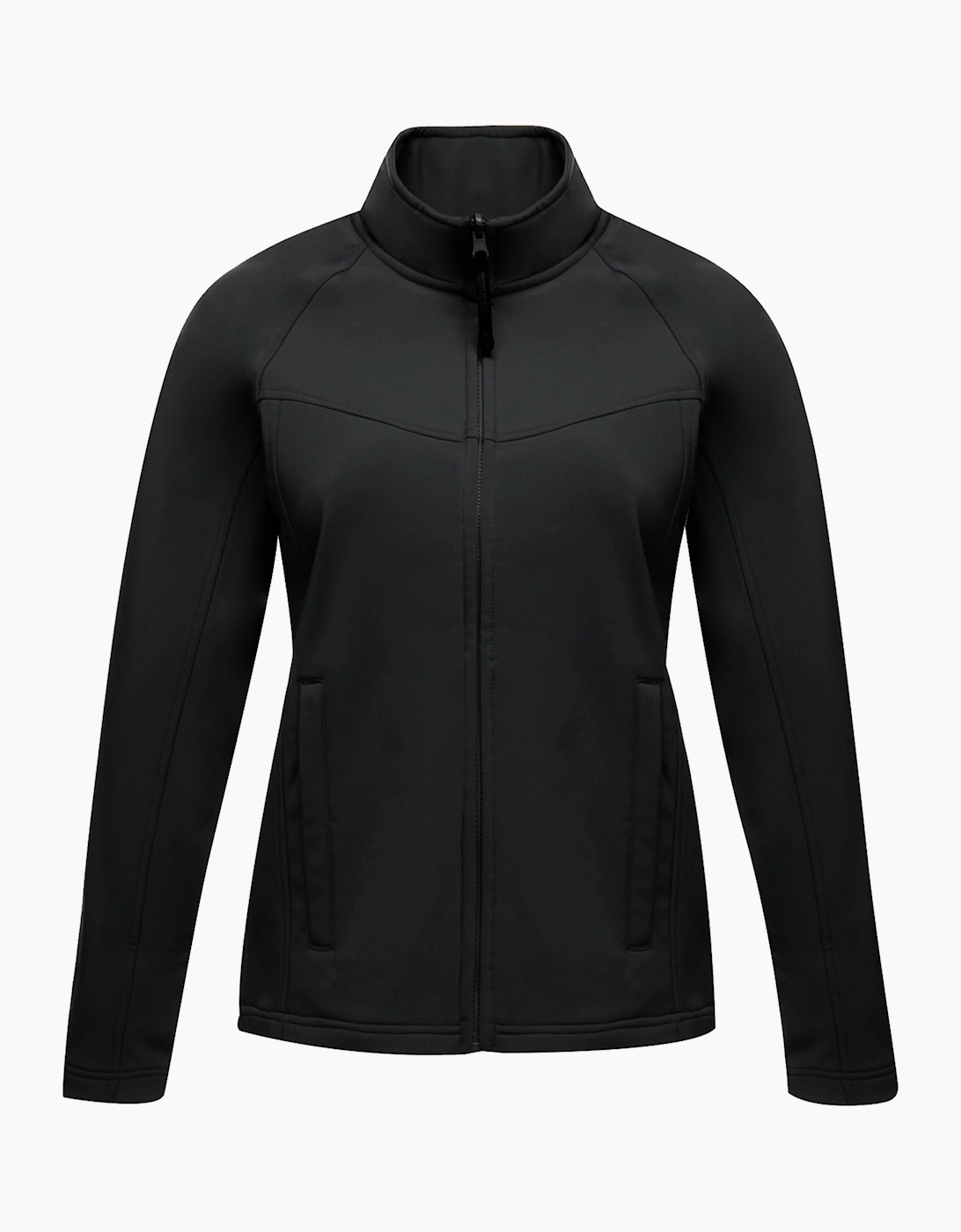 Women's Regatta Womens/Ladies Uproar Softshell Jacket (Water Repellent & Wind Resistant) - Black - Size: 14