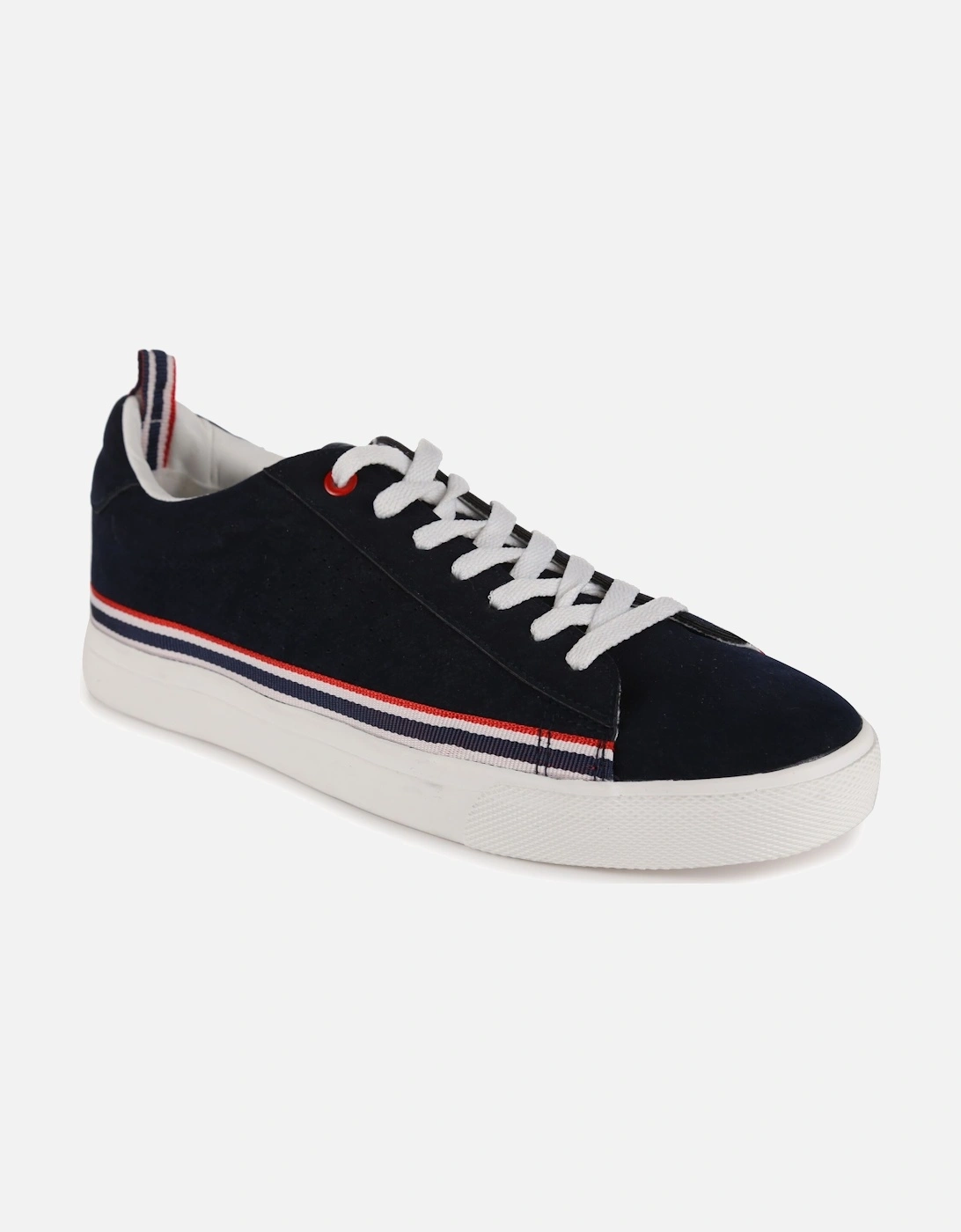 Great Outdoors Mens Stripe Casual Trainers, 6 of 5