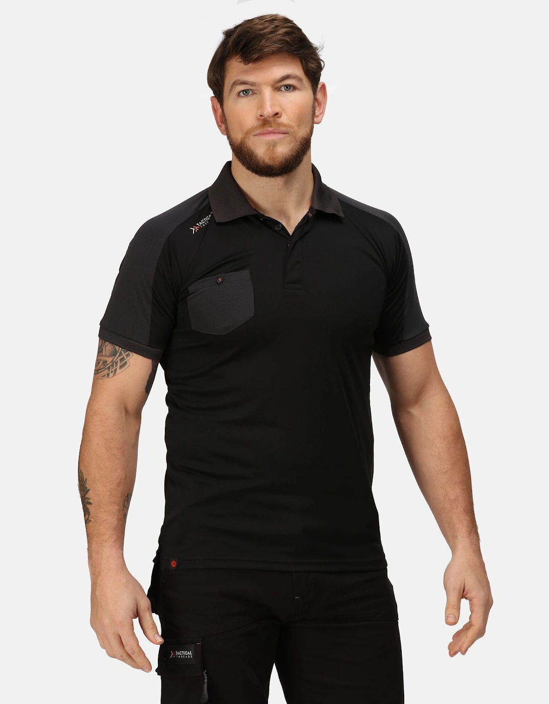 Mens Offensive Wicking Polo Shirt