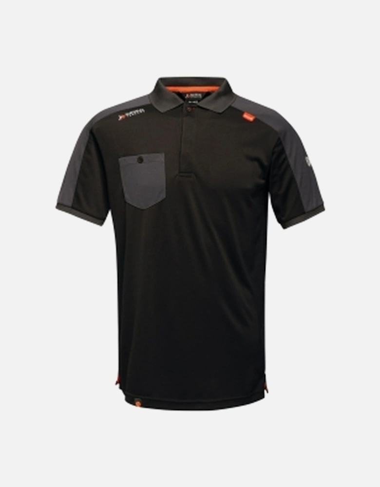 Mens Offensive Wicking Polo Shirt