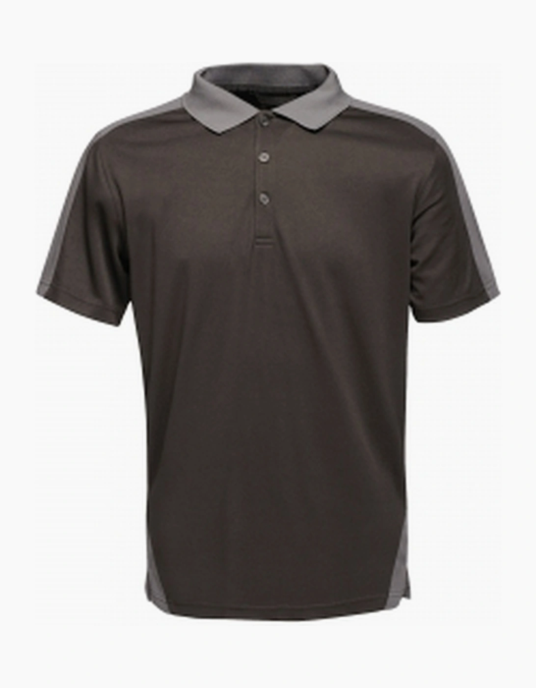 Regatta Men's Black Professional Contrast Coolweave Polo Shirt - Size: 46