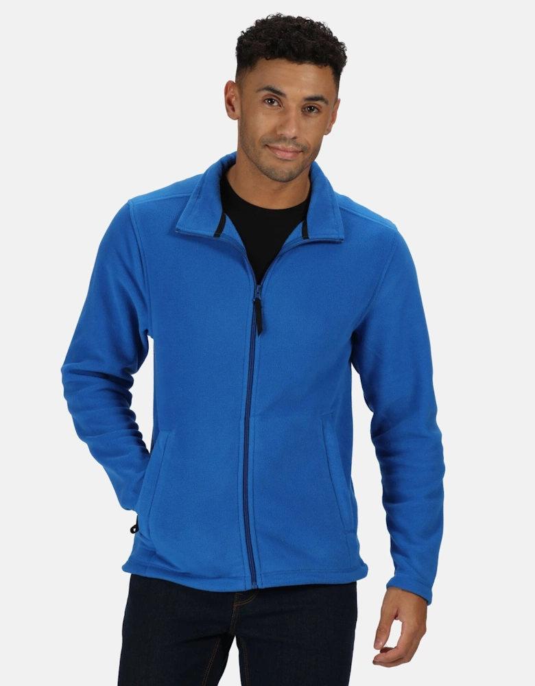 Mens Plain Micro Fleece Full Zip Jacket (Layer Lite)