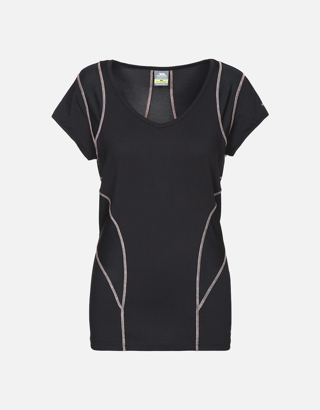Womens/Ladies Erlin Short Sleeve Sports T-Shirt, 5 of 4