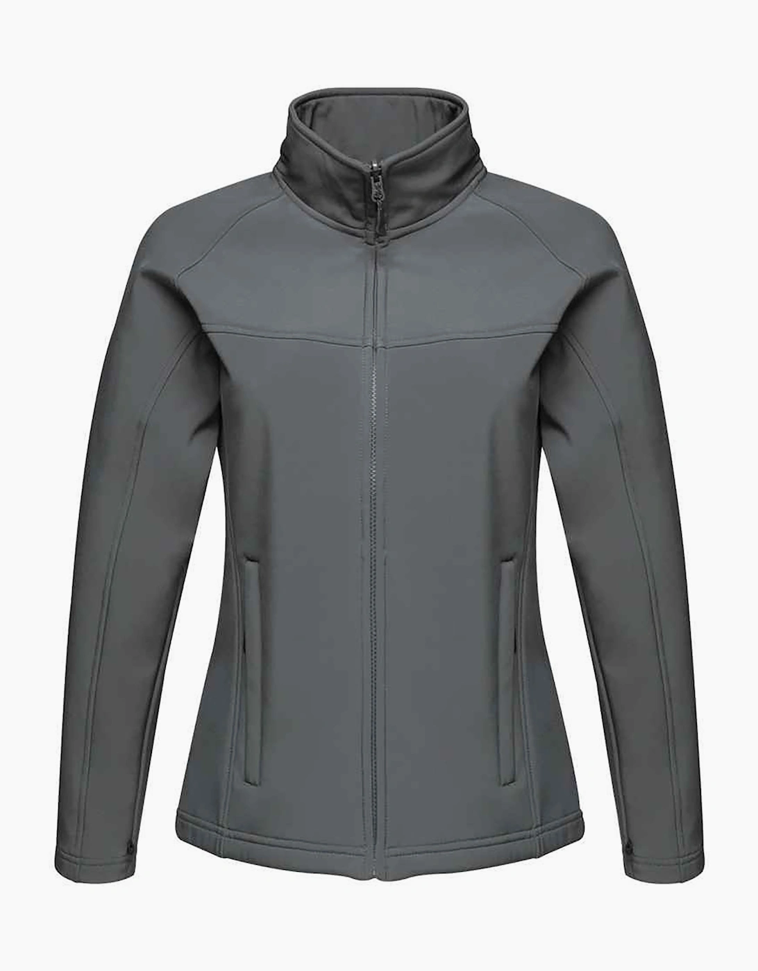 Regatta Women's Grey / Uproar Soft Shell Jacket - Size: 14