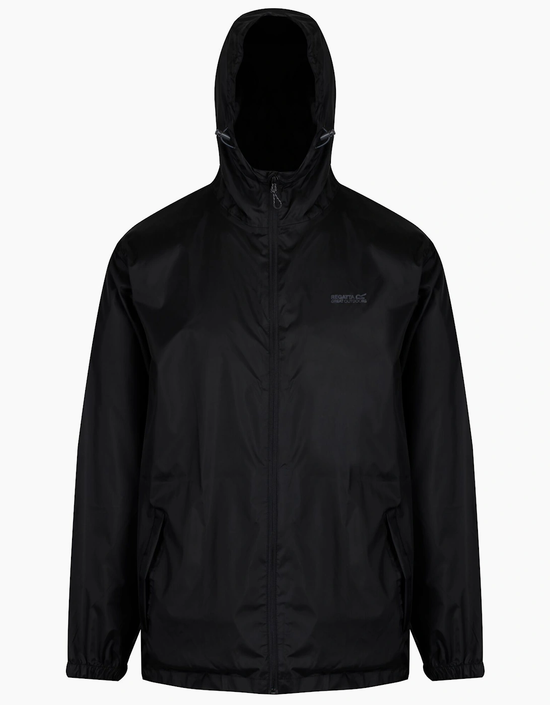 Regatta Men's Black Pack It Iii Waterproof Jacket  44/Regular 2XL