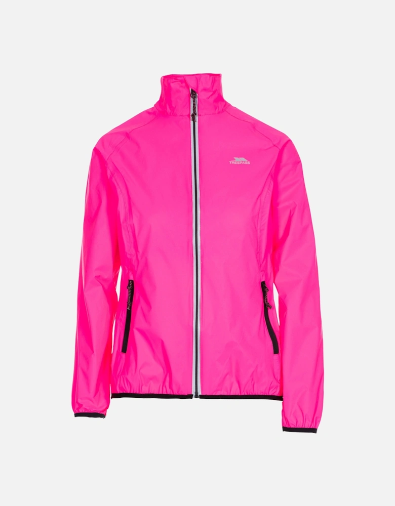 Womens/Ladies Beaming Packaway Hi-Vis Jacket