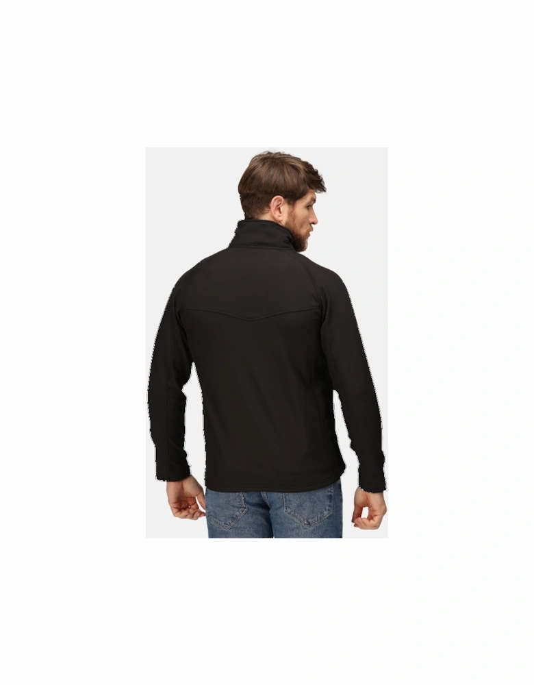 Uproar Mens Softshell Wind Resistant Fleece Jacket