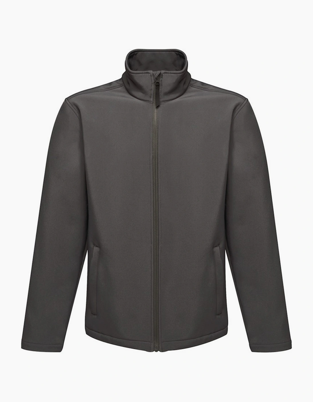 Regatta Men's Grey Reid Softshell Wind Resistant Water Repellent Jacket  44/Regular 2XL
