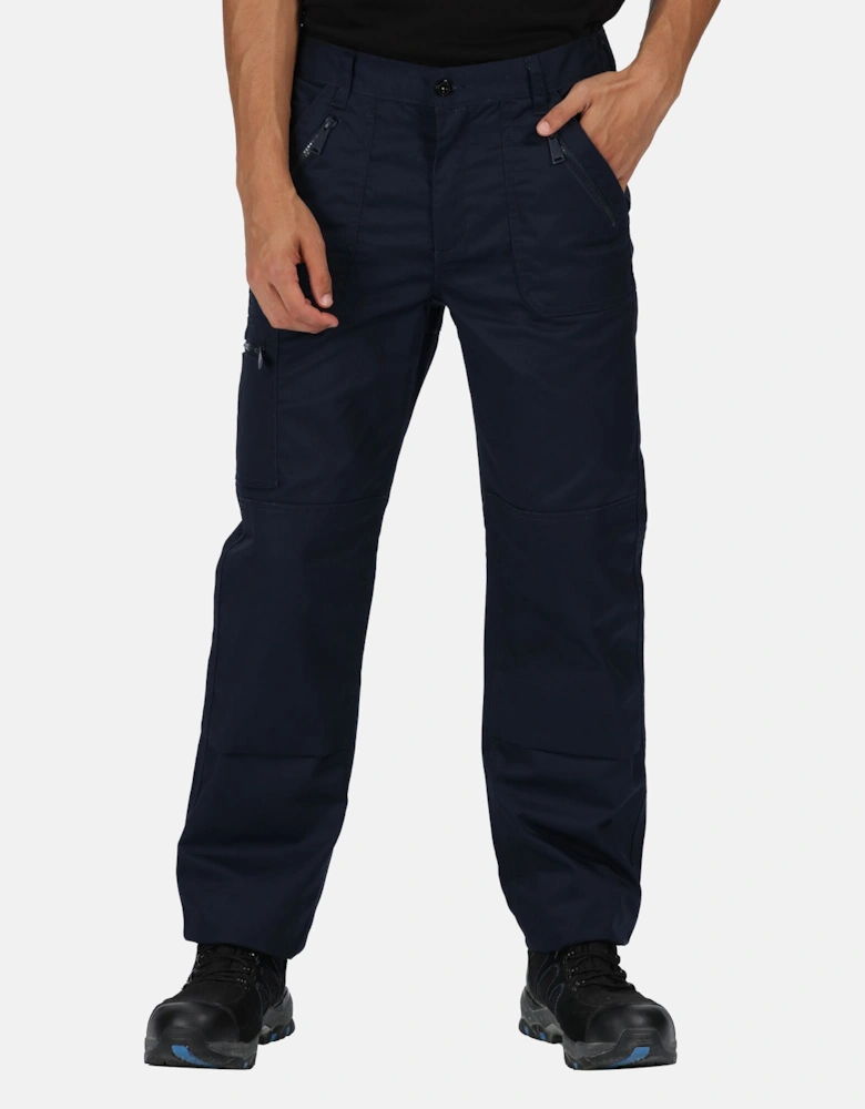 Mens Pro Action Waterproof Trousers - Long (34in)