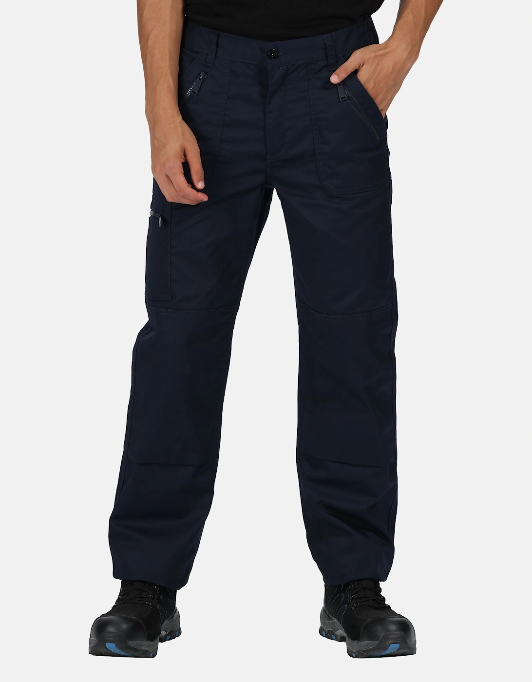 Mens Pro Action Waterproof Trousers - Long (34in)