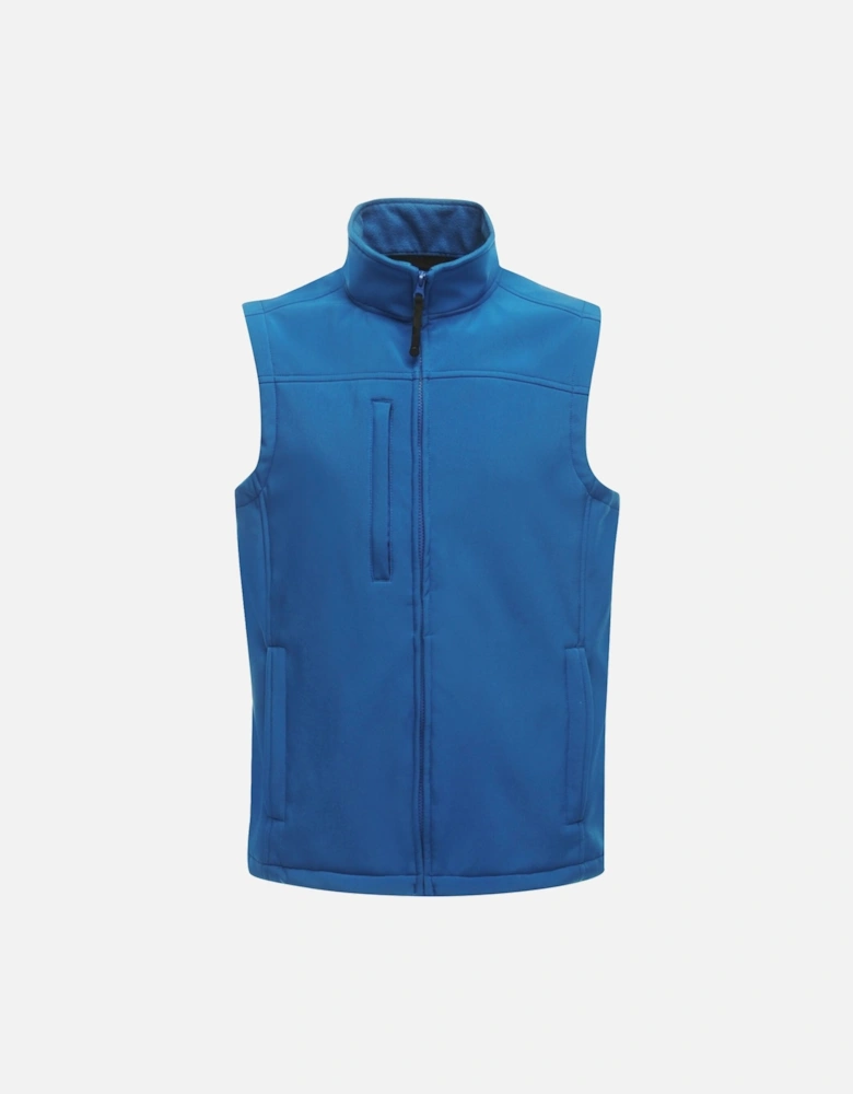 Mens Flux Softshell Bodywarmer / Sleeveless Jacket (Water Repellent & Wind Resistant)