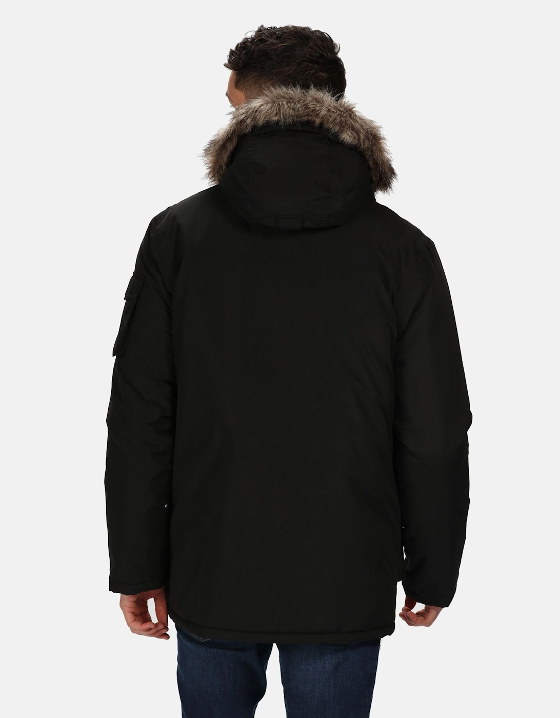 Mens Salinger II Faux Fur Insulated Parka