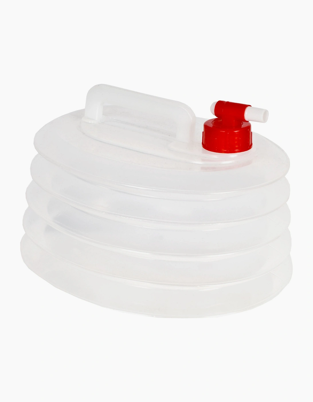 Trespass Unisex Clear Squeezebox Water Carrier (8 Litres) - Size: One Size