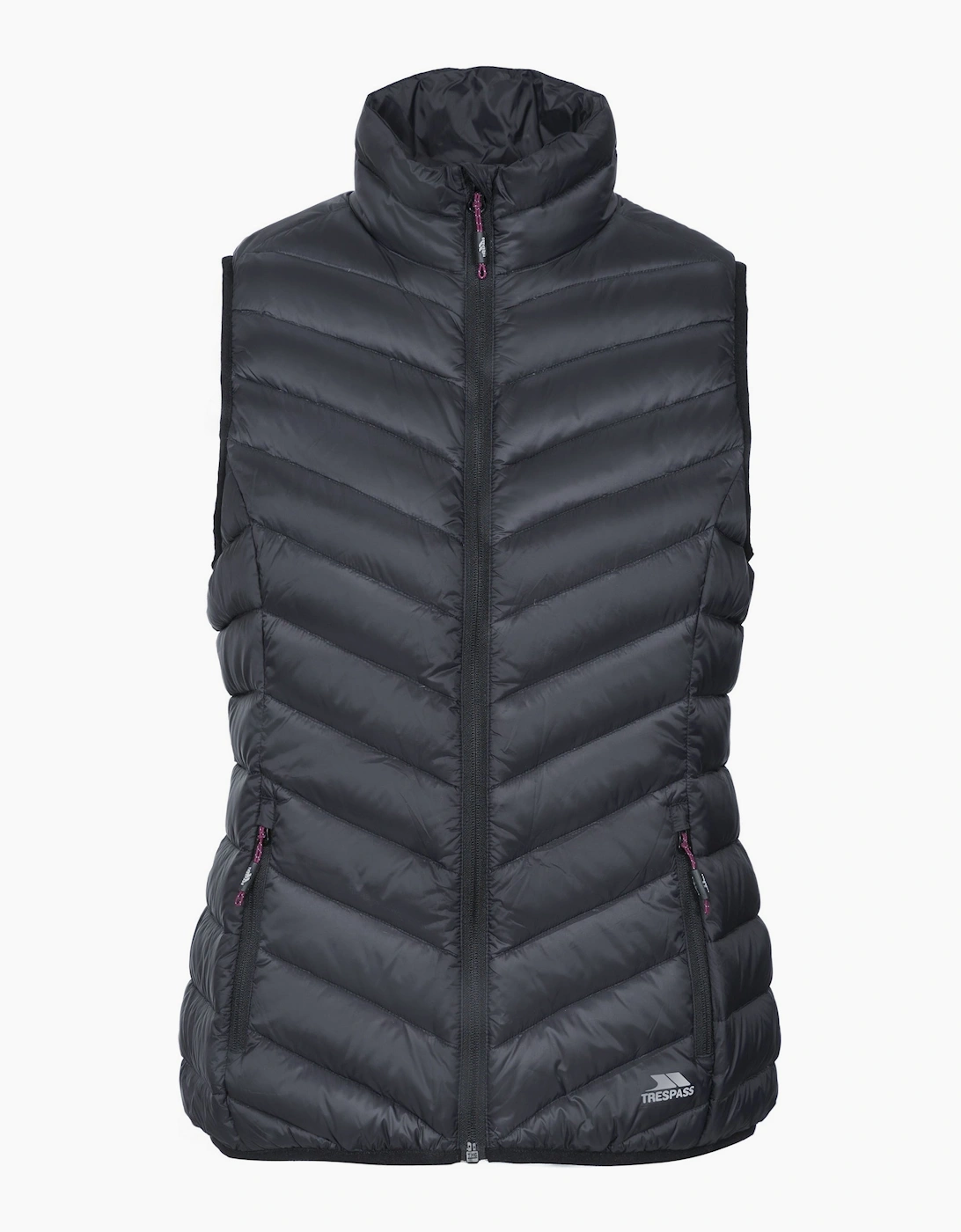 Trespass Women's Black / Giana Down Gilet - : 18/16 Xl