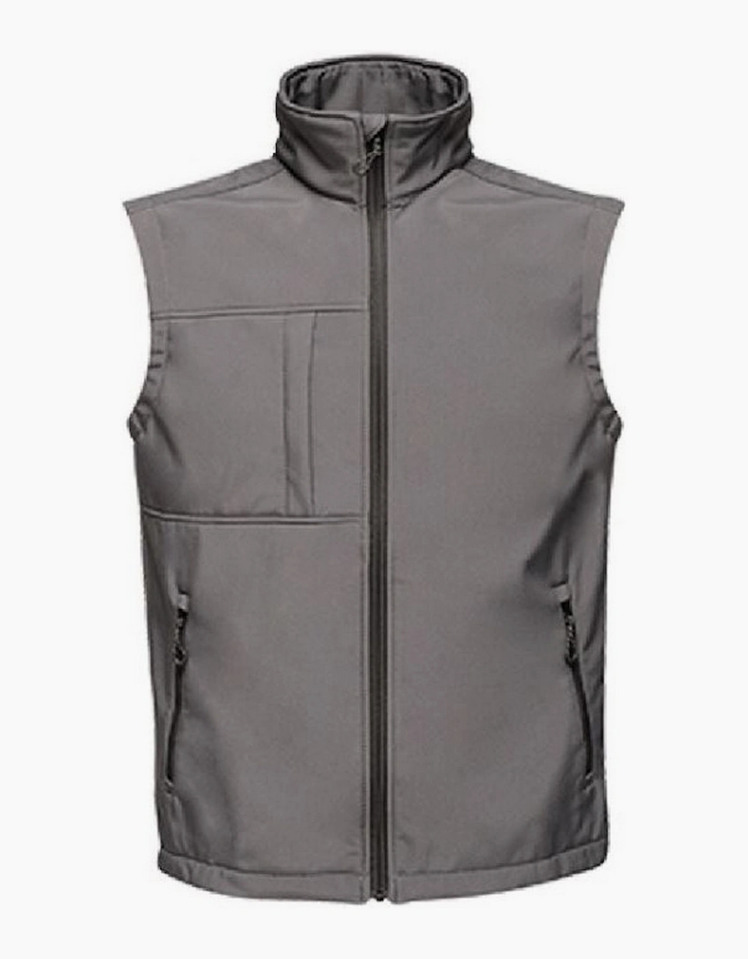 Regatta Men's Grey Octagon Ii Printable Soft Shell Bodywarmer  48/Regular 4XL