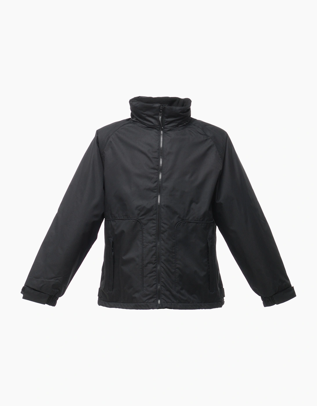 Regatta Men's Black Waterproof Windproof Jacket (Fleece Lined) - Size Regular/36