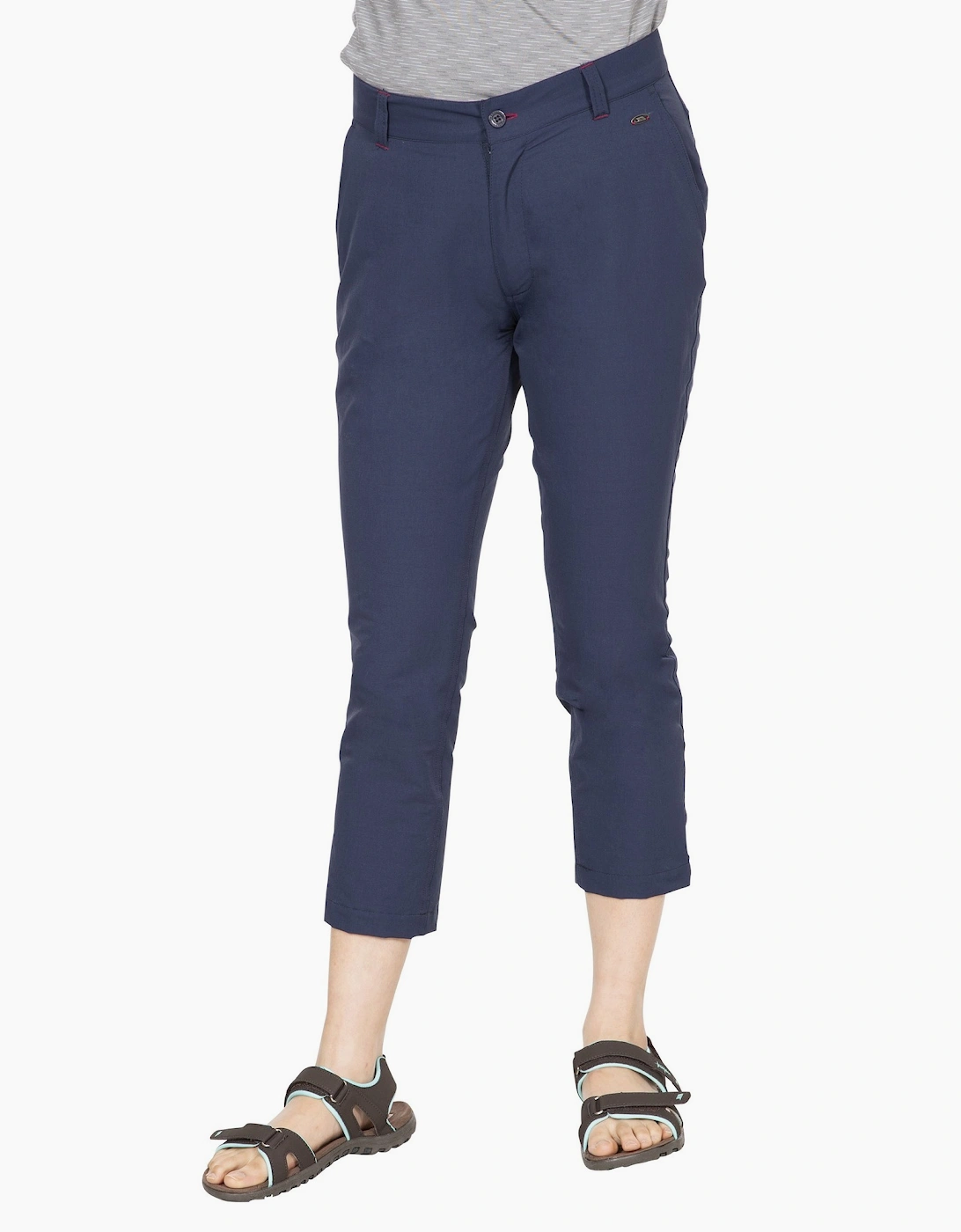 Trespass Women's Navy / Zulu Cropped Trousers - : Size 16 Uk