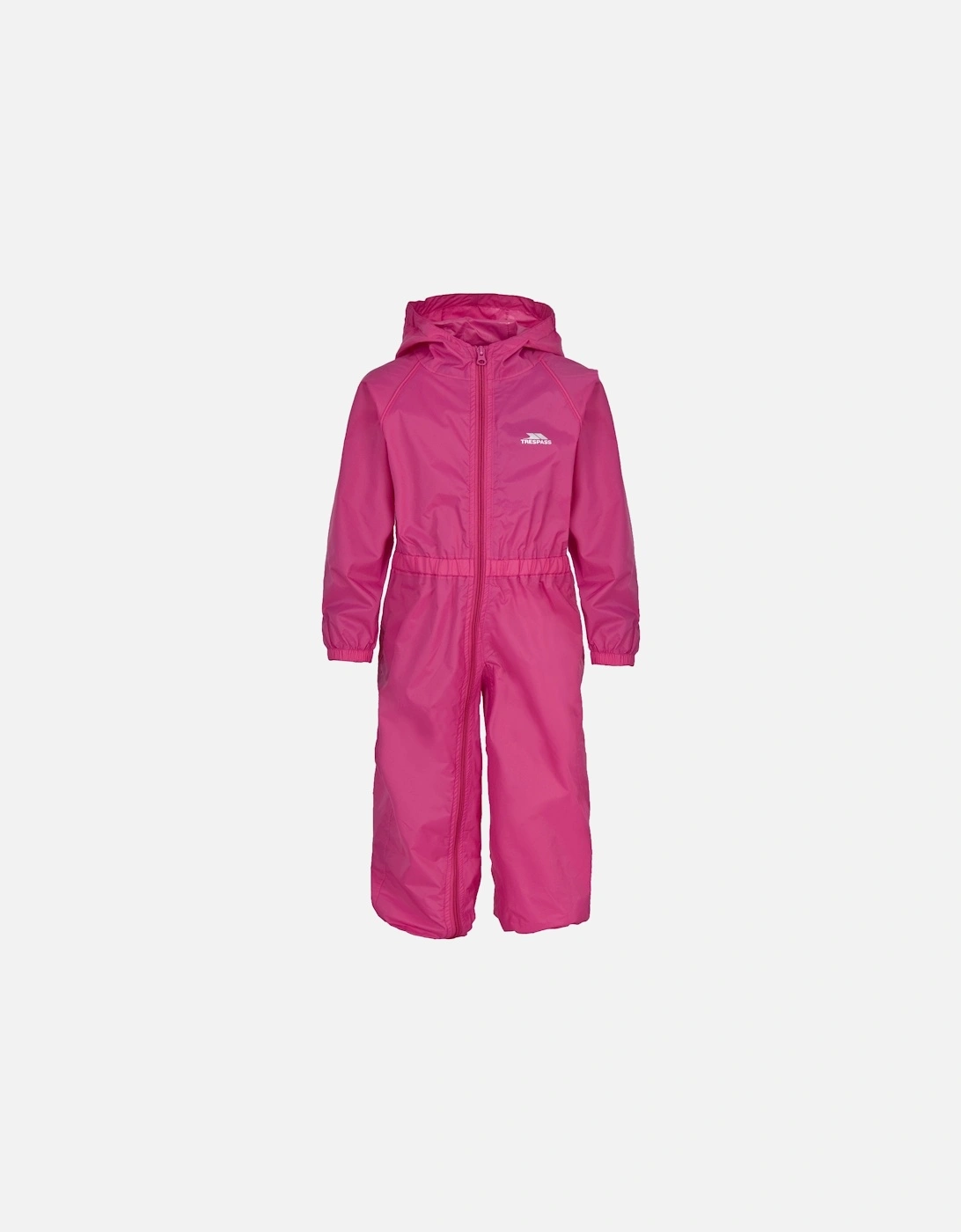 Babies Button Waterproof Rain Suit, 6 of 5