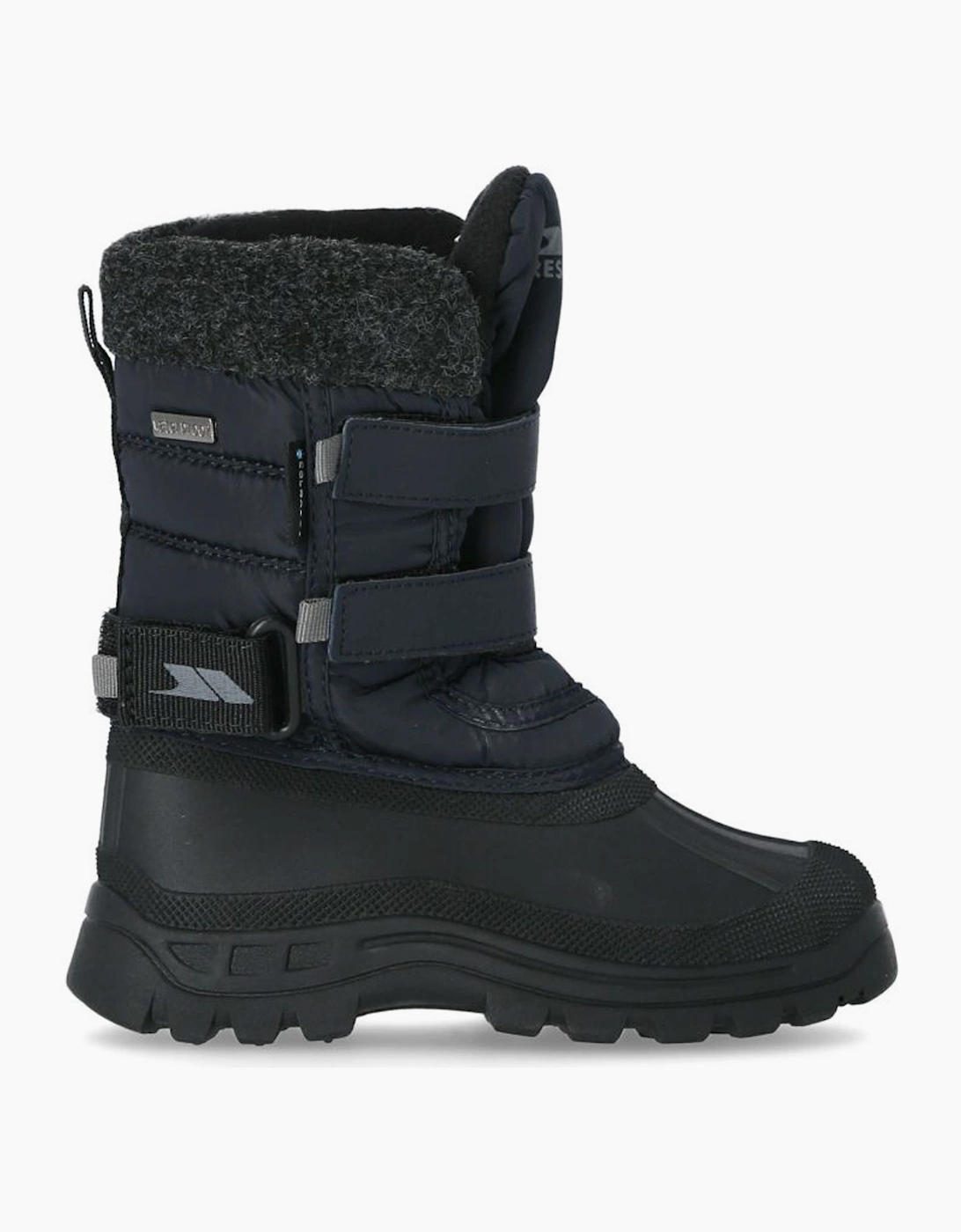 Trespass Boys Navy 'S Childrens Strachan Ii Waterproof Touch Fastening Snow Boots - : 11 11 Child Uk Kids