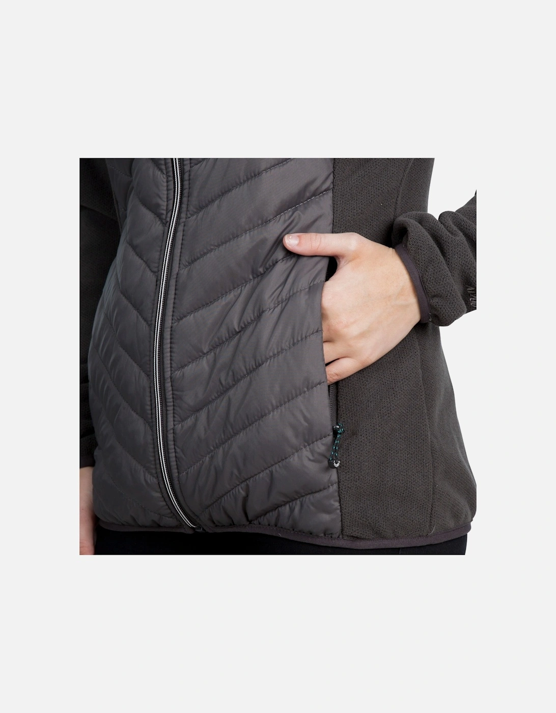 Womens/Ladies Underpinned Padded Fleece Jacket