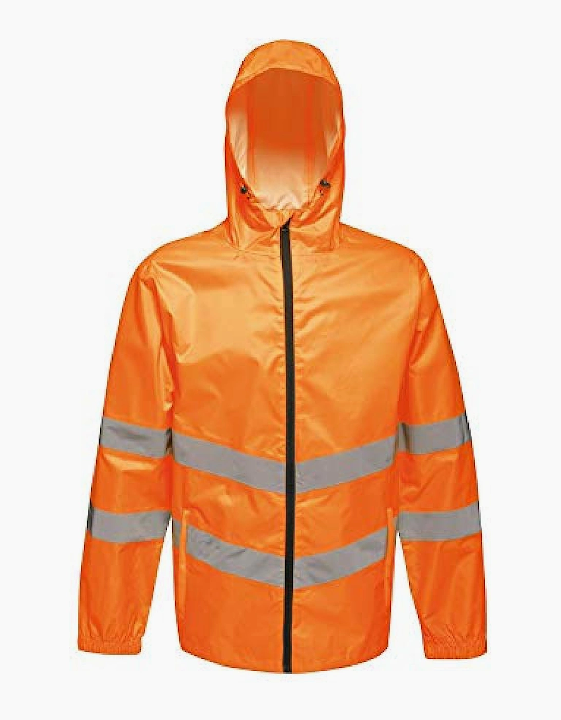 Regatta Unisex Orange Professional Adult Hi-Vis Packaway Reflective Jacket - Size: 46/Regular/22/20