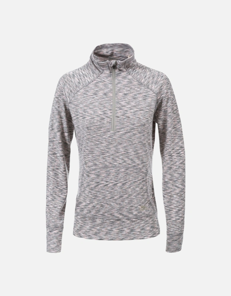 Womens/Ladies Moxie Half Zip Fleece Top