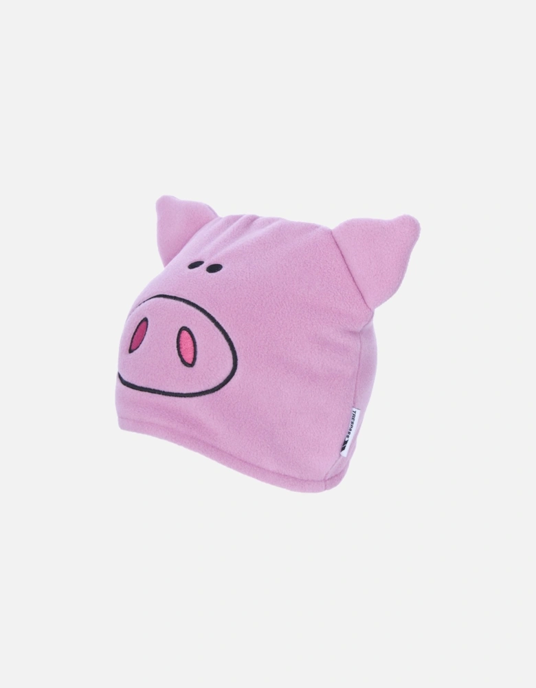 Childrens/Kids Oinky Pig Beanie Hat