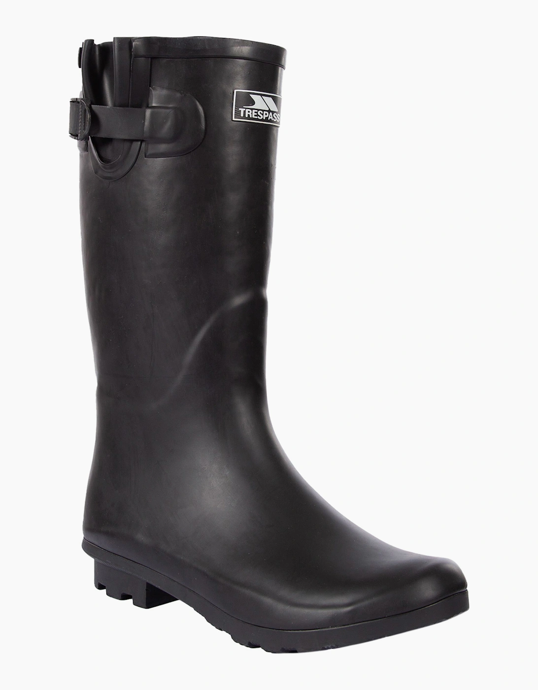 Trespass Women's Black / Damon Waterproof Wellington Boots - Size: 6