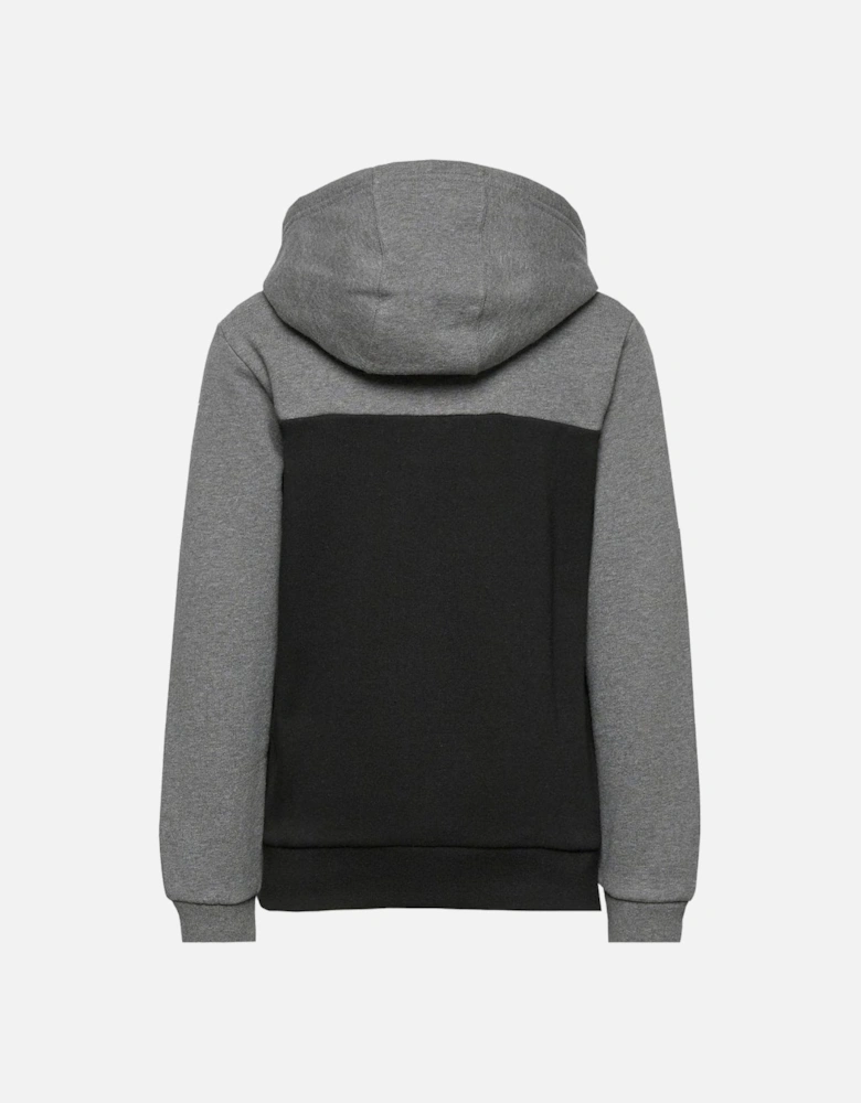 Boy's Dark Grey / Black Hooded Sweatshirt